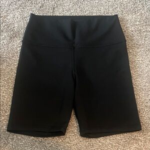 Aerie Black Bike Shorts